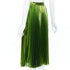 Women's Gucci 2016 Runway Green Metallic Pleated Skirt