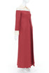 Women's Valentino 2013 Runway Red Colorblock Maxi Dress