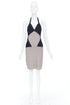 Women's Herve Leger Colorblock Bandage Mini Dress