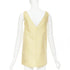 Women's Gucci 2025 Yellow Daisy Jacquard Silk Mini Dress