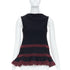 Women's Alaia Red Crochet Peplum Top