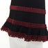 Women's Alaia Red Crochet Peplum Top