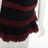 Women's Alaia Red Crochet Peplum Top