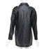 Women's Saint Laurent 2018 Black Leather Lace Up Safari Dress
