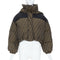 Women's Fendi 2021 Zucca Brown Black Monogram Puffer Jacket