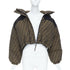 Women's Fendi 2021 Zucca Brown Black Monogram Puffer Jacket
