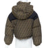 Women's Fendi 2021 Zucca Brown Black Monogram Puffer Jacket