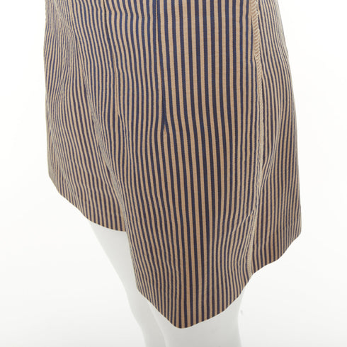 Women's Fendi Blue Striped Tailored Shorts