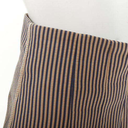 Women's Fendi Blue Striped Tailored Shorts