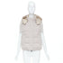 Women's Brunello Cucinelli Cashmere Beige Puffer Vest