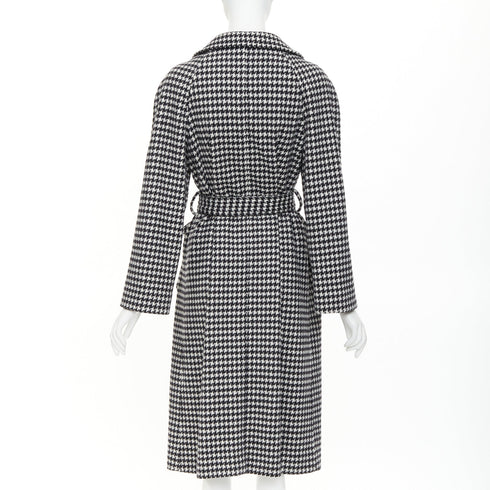 Women's Miu Miu 2022 Houndstooth Wool Coat