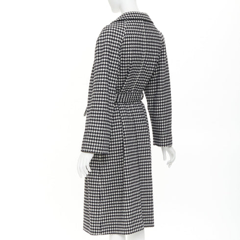 Women's Miu Miu 2022 Houndstooth Wool Coat