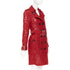 Women's Burberry Prorsum Kensington Red Lace Trench Coat