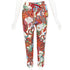 Women's Gucci 2018 Red Flora Trackpants
