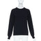 Women's Saint Laurent 2016 Black Raglan Sleeve Sweater