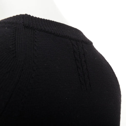 Women's Saint Laurent 2016 Black Raglan Sleeve Sweater