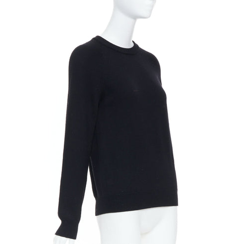 Women's Saint Laurent 2016 Black Raglan Sleeve Sweater