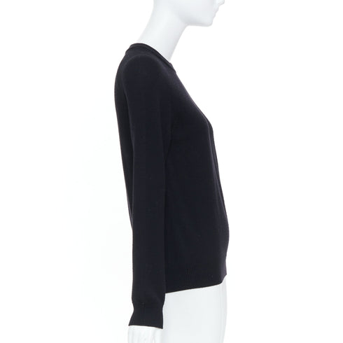 Women's Saint Laurent 2016 Black Raglan Sleeve Sweater