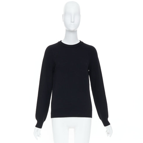 Women's Saint Laurent 2016 Black Raglan Sleeve Sweater