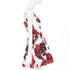 Women's Alexander McQueen 2024 Tudor Rose Skater Mini Dress
