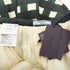 Women's Prada 2022 Runway Green Cream Check Silk Midi Skirt