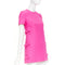Women's Valentino 2022 Runway PP Pink Silk Bow Mini Dress