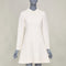 Women's Valentino Ivory Silk Lace Collar Dress