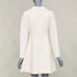 Women's Valentino Ivory Silk Lace Collar Dress