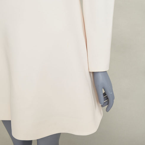 Women's Valentino Ivory Silk Lace Collar Dress