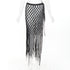 Women's Dries Van Noten 2023 Runway Macrame Fringe Skirt