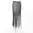 Women's Dries Van Noten 2023 Runway Macrame Fringe Skirt