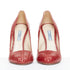 Women's Prada 2012 Runway Red Rocket Flame Pump