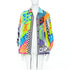 Men's Versace 2020 Runway Pop Temple Shirt Jacket
