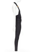 Women's Saint Laurent 2022 Runway Black Halter Jumpsuit