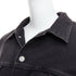 Women's Balenciaga Grey Denim Power Shoulder Jacket