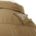 Women's Prada 2023 Runway Brown Poplin Safari Gown