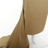 Women's Prada 2023 Runway Brown Poplin Safari Gown