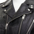 Men's Saint Laurent 2016 Black Leather L17 Buckled Biker Jacket