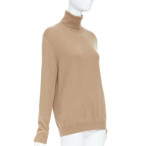 Women's Prada 2019 Beige Cashmere Turtleneck Sweater