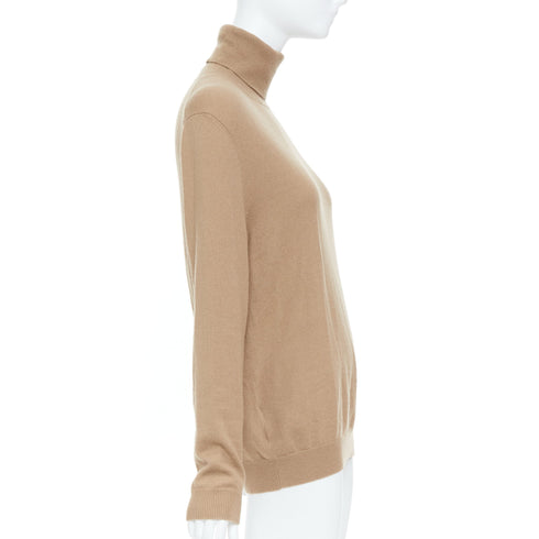 Women's Prada 2019 Beige Cashmere Turtleneck Sweater
