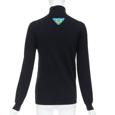 Women's Prada 2021 Black Turtleneck Sweater