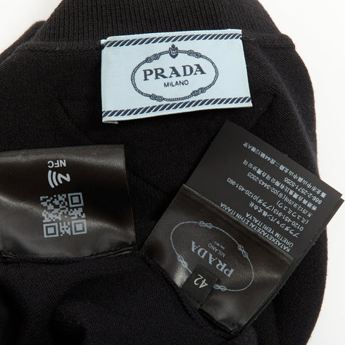 Women's Prada 2021 Black Turtleneck Sweater
