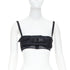 Women's Miu Miu 2023 Runway Black Bralette Top