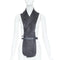 Women's Hermes 2010 Runway Leather Wrap Tuxedo Vest