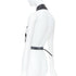 Women's Hermes 2010 Runway Leather Wrap Tuxedo Vest