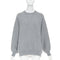 Women's Prada 2020 Grey Cashmere Triangle Patch Crew Sweater