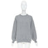 Women's Prada 2020 Grey Cashmere Triangle Patch Crew Sweater