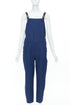 Women's Burberry 2020 Blue Leather Strap Overalls