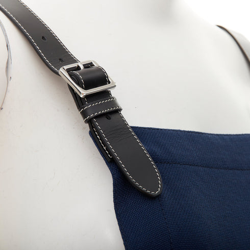 Women's Burberry 2020 Blue Leather Strap Overalls