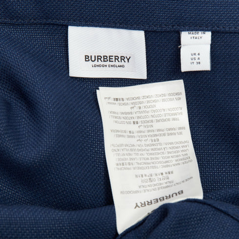 Women's Burberry 2020 Blue Leather Strap Overalls